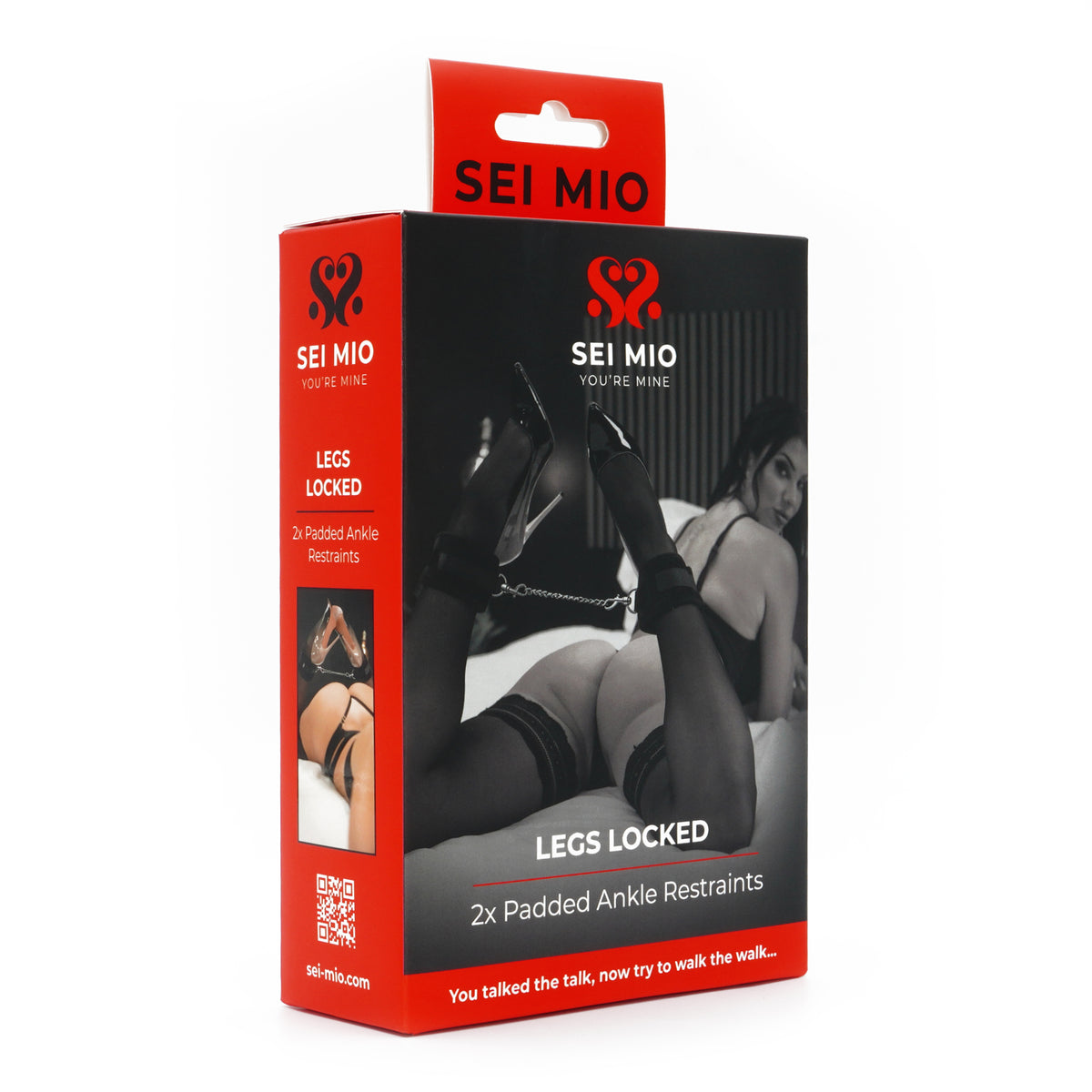 Legs Locked - Padded Ankle Restraints