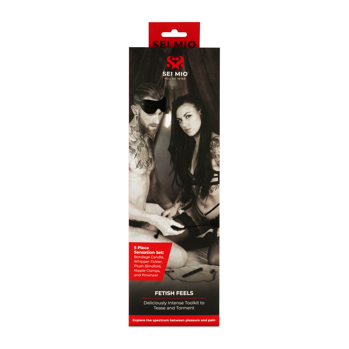 Fetish Feels - Sensuous 5 Piece Sensation Kinky Kit