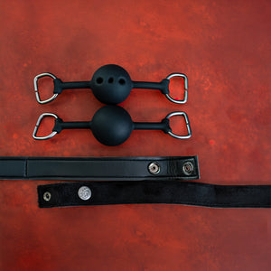 Silent Authority - Progressive Interchangeable Ball Gag Set