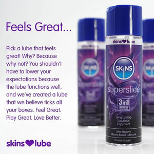 Skins Superslide Silicone Based Lubricant