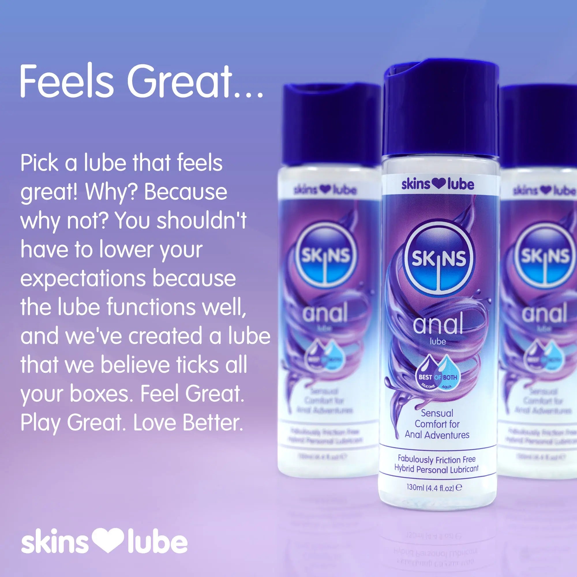 Skins Anal Lube 130ml