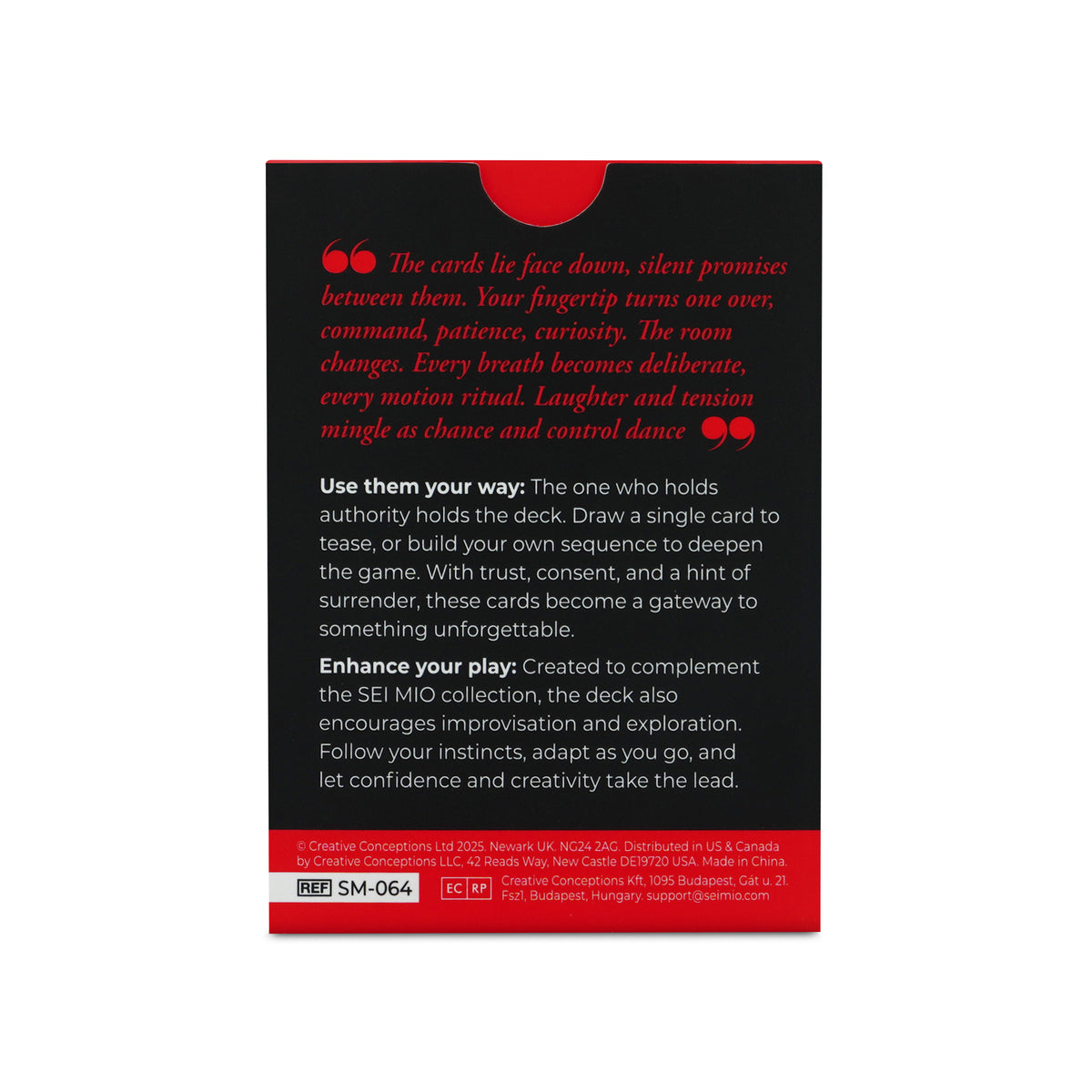 Pleasure & Control - BDSM Scenario Card Game
