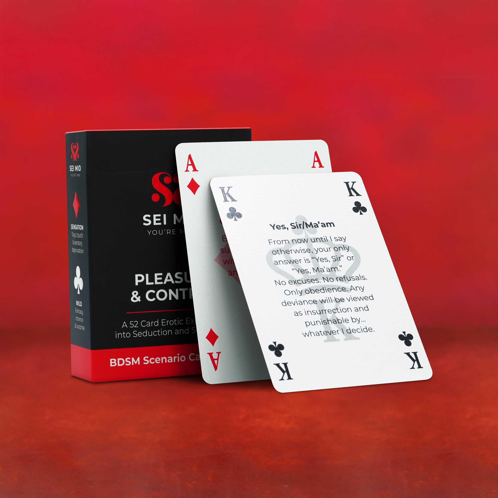 Pleasure & Control - BDSM Scenario Card Game