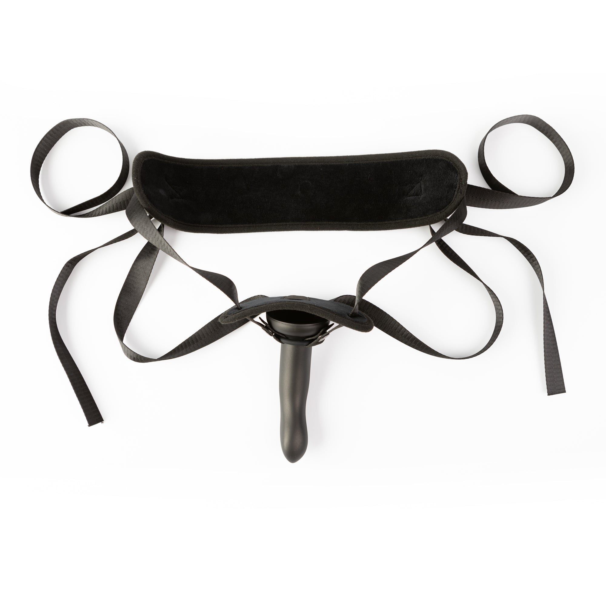 Cocked and Loaded - Deluxe Strap-on Harness with Posable Dildo