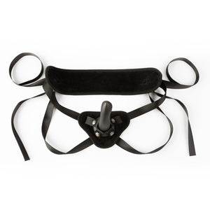 Cocked and Loaded - Deluxe Strap-on Harness with Posable Dildo
