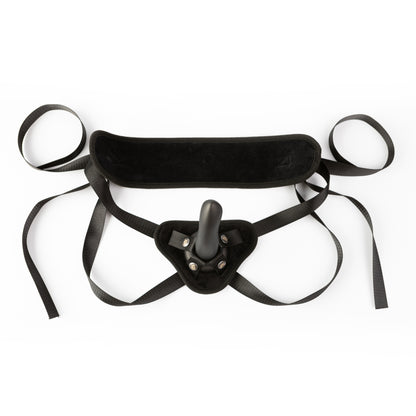 Cocked and Loaded - Deluxe Strap-on Harness with Posable Dildo
