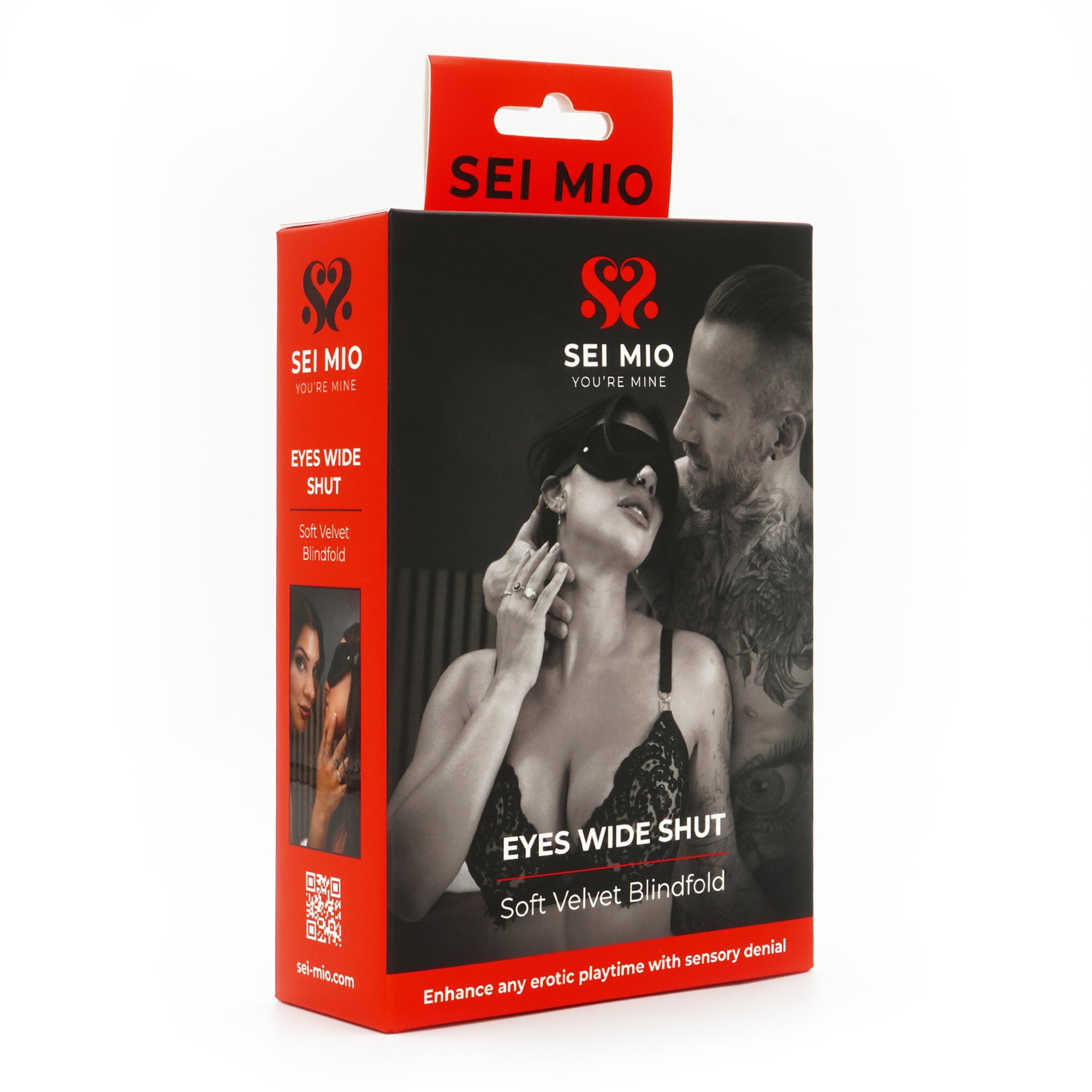 Eyes Wide Shut - Soft Velvet Blindfold