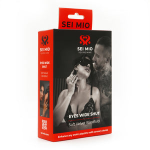 Eyes Wide Shut - Soft Velvet Blindfold