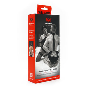 Neck Firmly In Check - Adjustable Neck and Wrist Restraint Kit