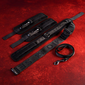 Neck Firmly In Check - Adjustable Neck and Wrist Restraint Kit