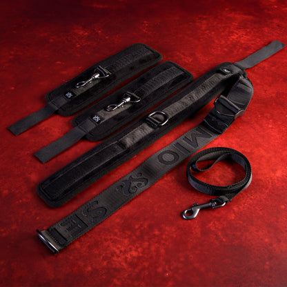 Neck Firmly In Check - Adjustable Neck and Wrist Restraint Kit