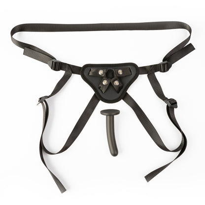 Perfectly Pegged - Adjustable Strap on Harness with Dildo