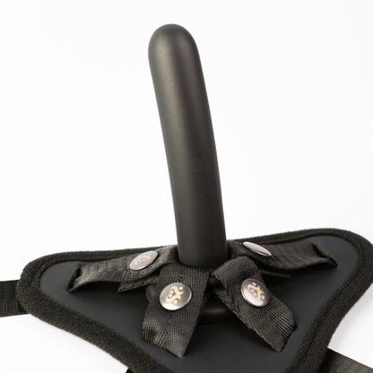Perfectly Pegged - Adjustable Strap on Harness with Dildo