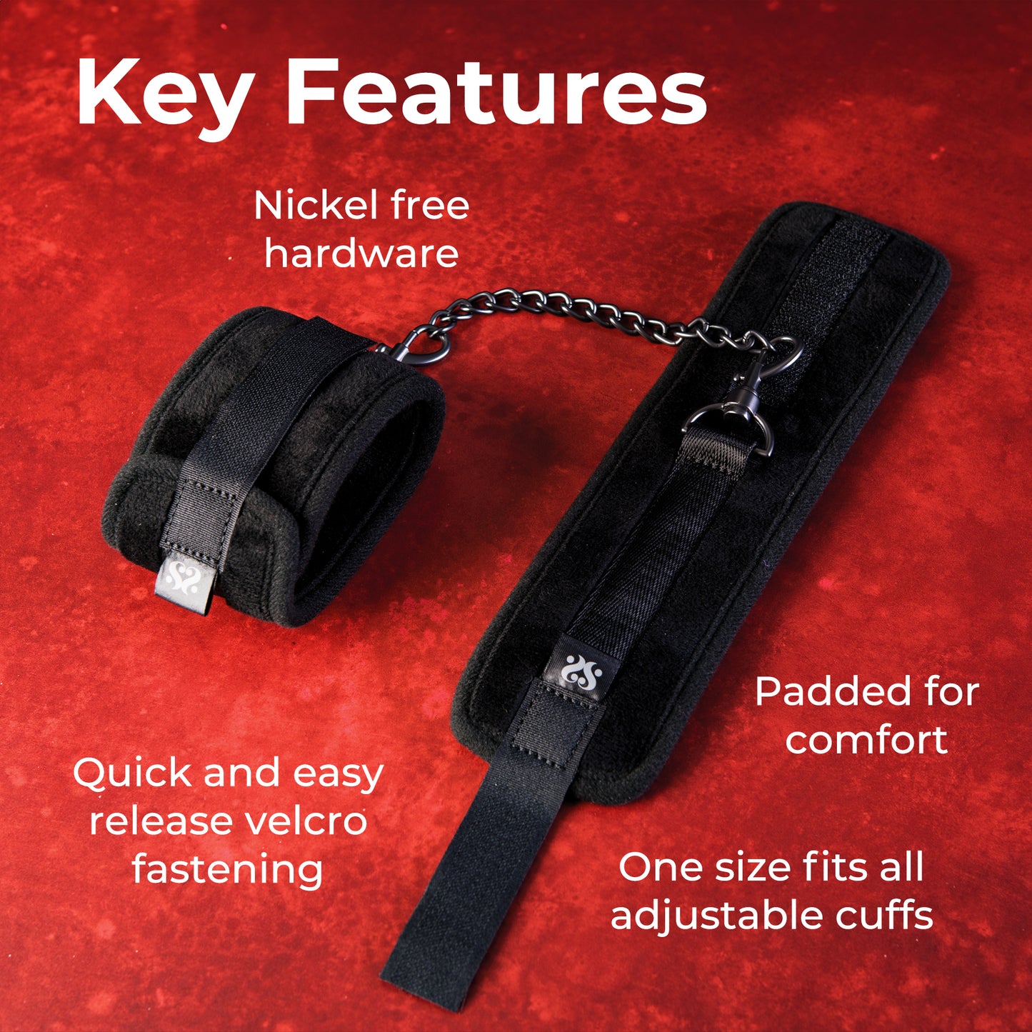 Legs Locked - Padded Ankle Restraints