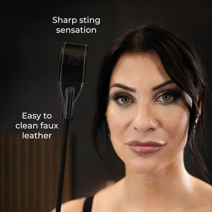Rein In Desire - Faux Leather Riding Crop