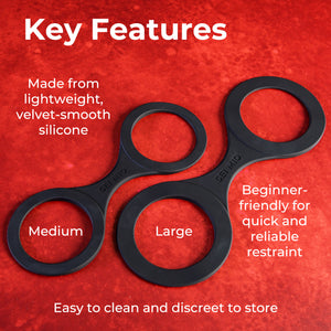 Handi-Cuffs - Super Strong Silicone Restraints