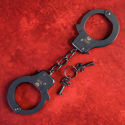 Secure & Begging for Amore - Robust Metal Handcuffs