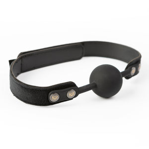 Strictly Come Quietly - Soft Strap Silicone Ball Gag