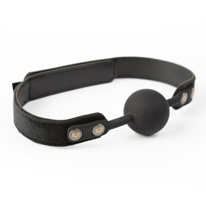 Strictly Come Quietly - Soft Strap Silicone Ball Gag