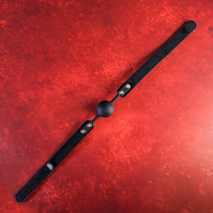 Strictly Come Quietly - Soft Strap Silicone Ball Gag