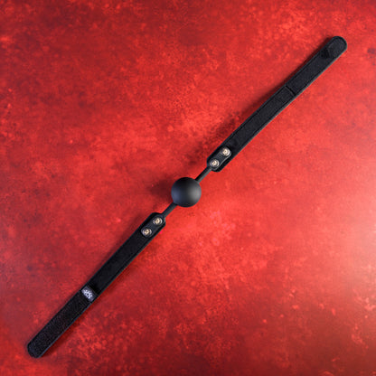 Strictly Come Quietly - Soft Strap Silicone Ball Gag