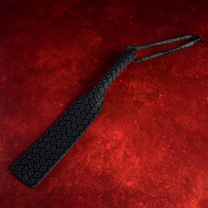 Tread Carefully - Tyre Textured Spanking Paddle
