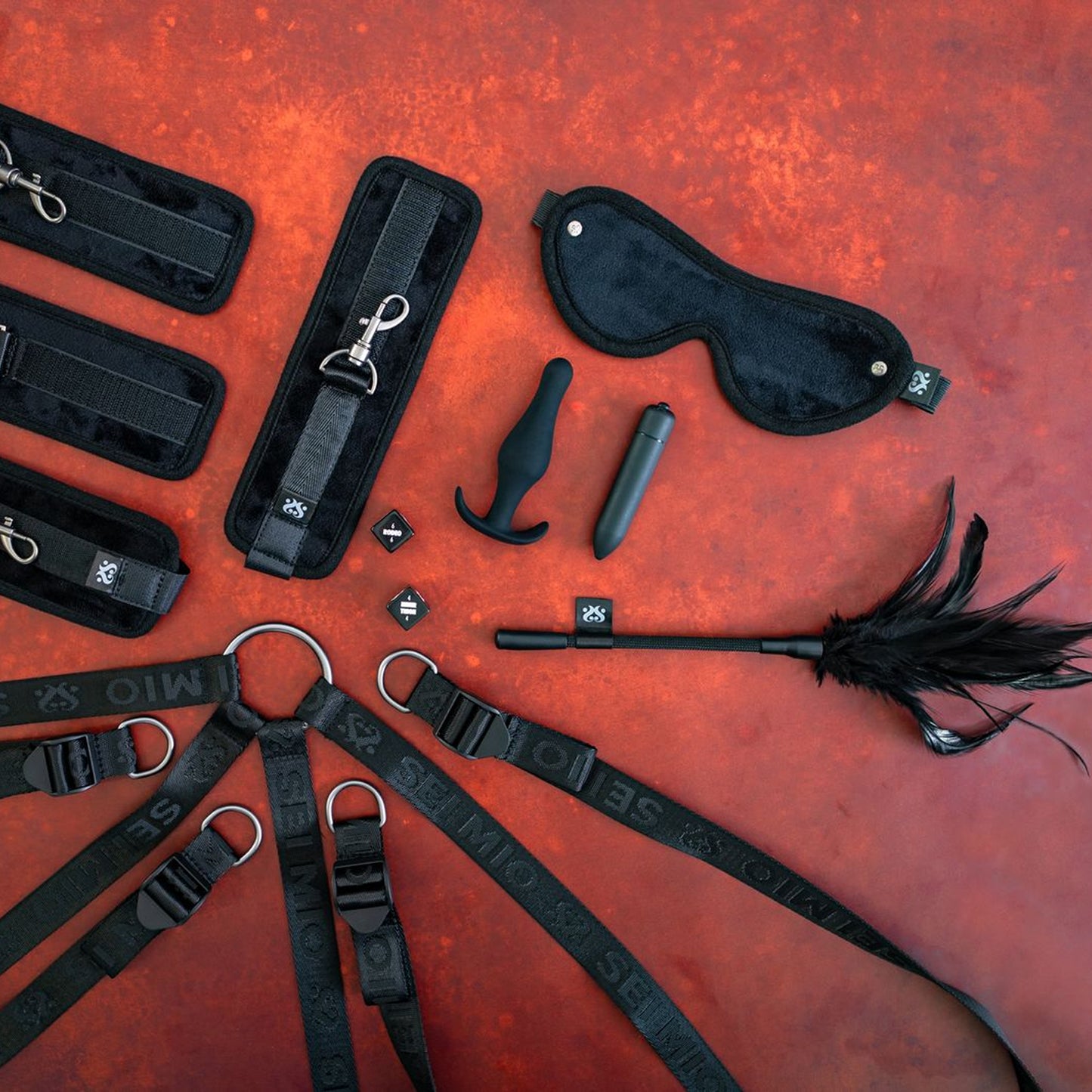 Complete Surrender - The Ultimate Bed Tether Seduction Set