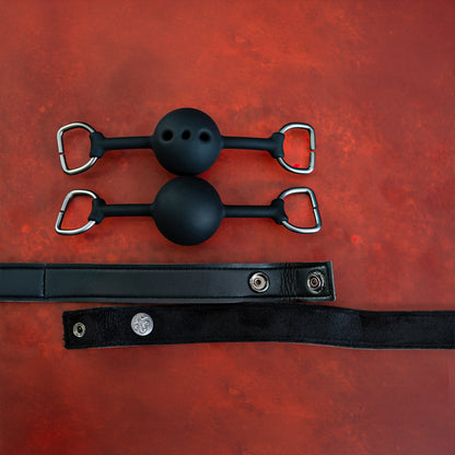 Silent Authority - Progressive Interchangeable Ball Gag Set
