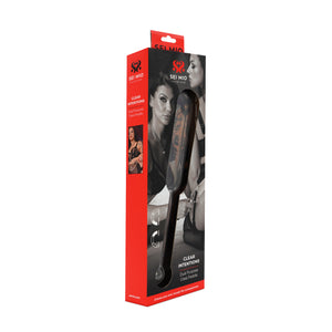 Clear Intentions - Dual Purpose Glass Paddle