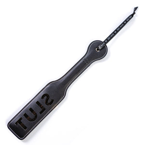 Mark My Words - Slut / Brat Double Sided Impression Paddle