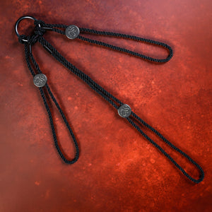 Knot Just A Pretty Face - Shibari-Inspired Collar & Cuff Set