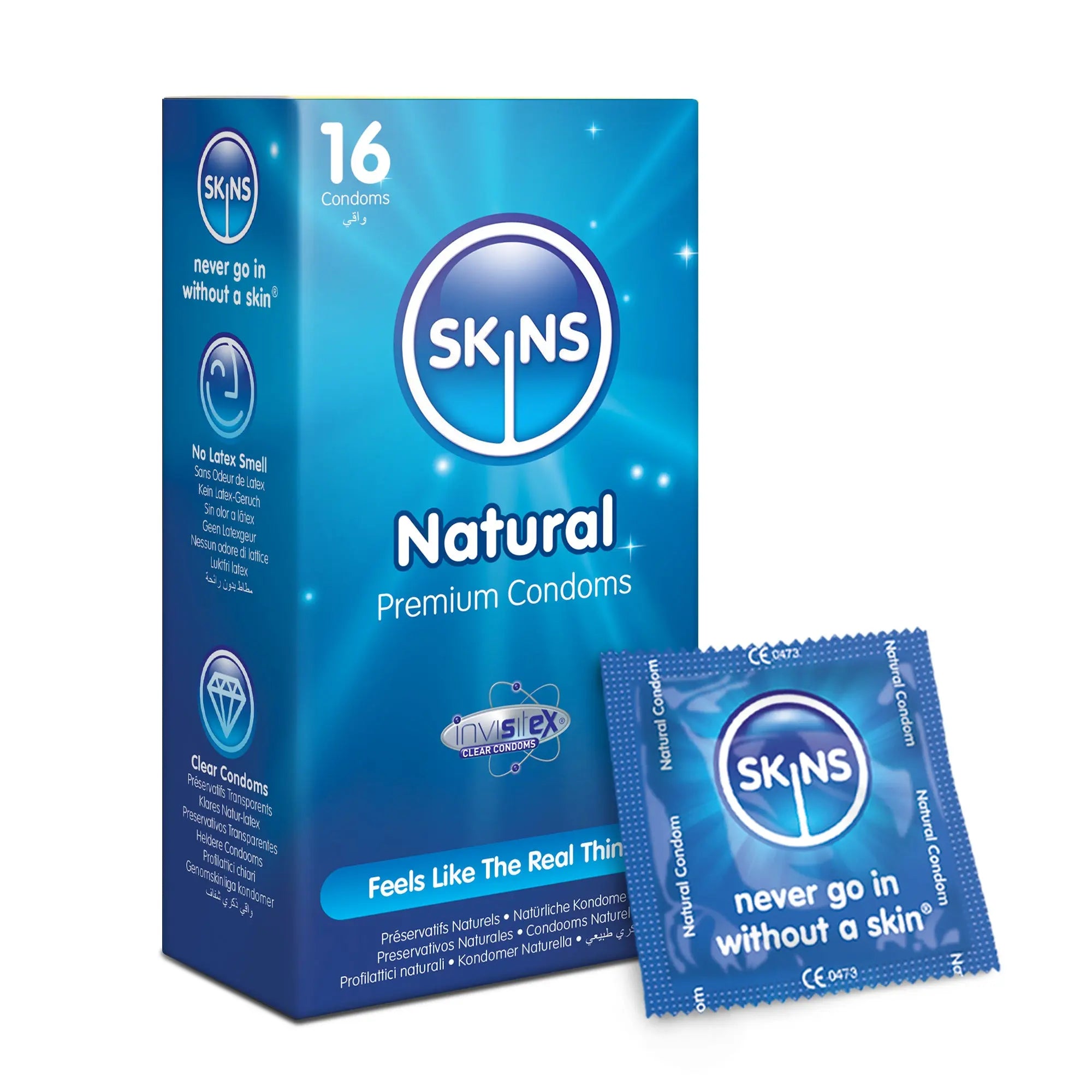 Skins Natural Latex Condoms