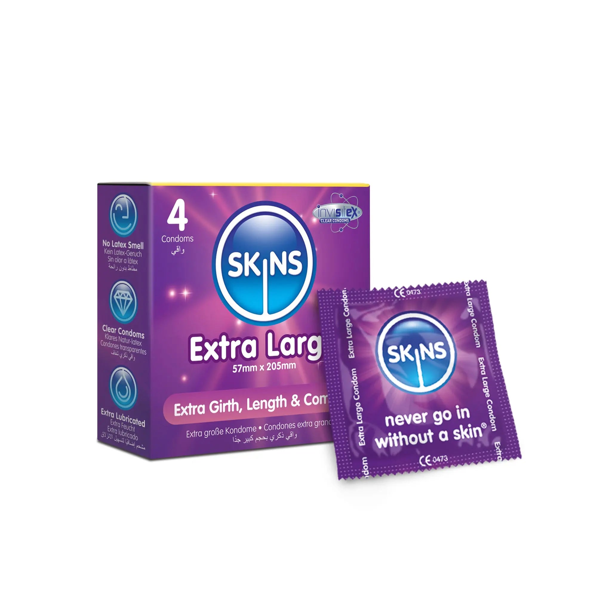 Skins Extra Large Condoms