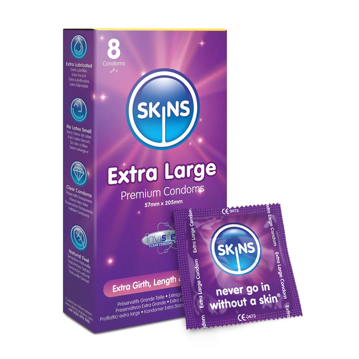 Skins Extra Large Condoms