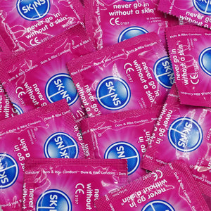 Skins Ribbed & Dotted Condoms