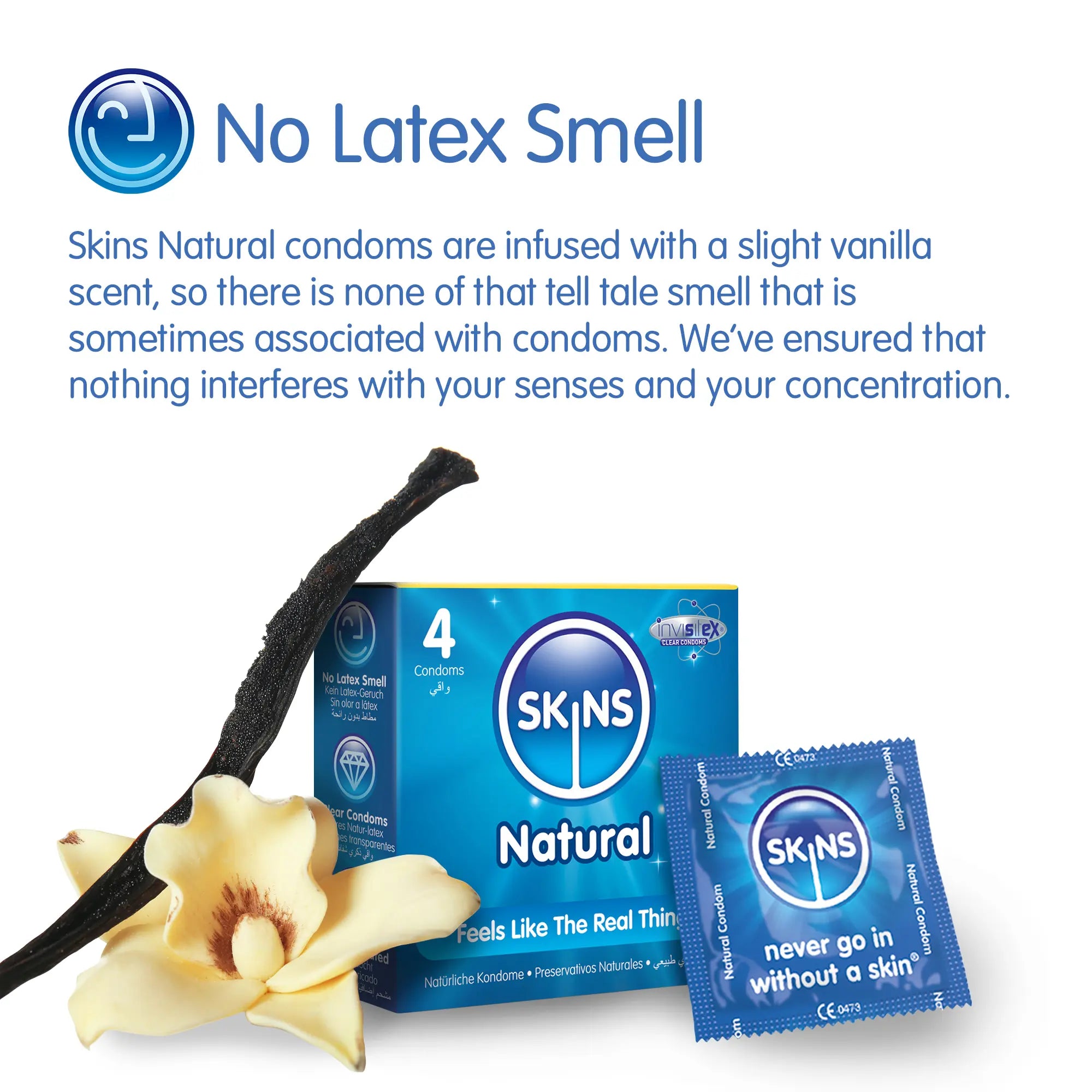 Skins Natural Latex Condoms