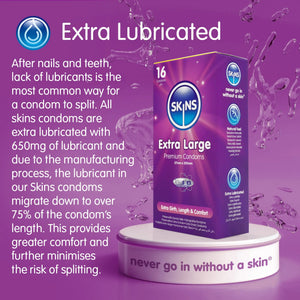 Skins Extra Large Condoms
